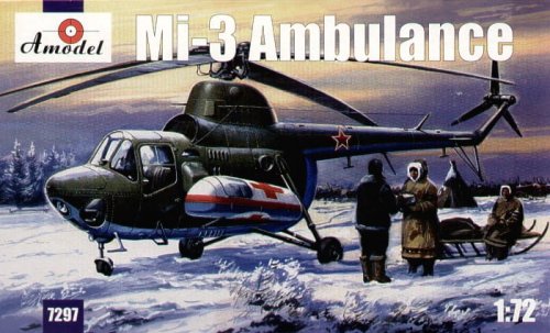Przejdź do produktu AMODEL 7297 - 1:72 Mil Mi-3 Ambulance