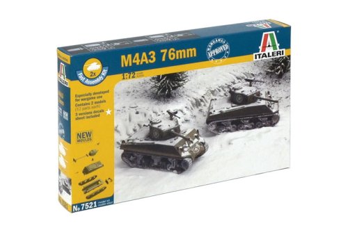Przejdź do produktu ITALERI 7521 - 1:72 M4A3 76mm