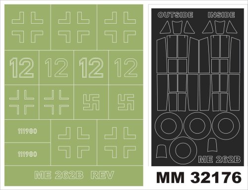 Przejdź do produktu MONTEX MM32176 - 1:32 Messerschmitt Me 262B