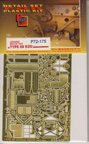 Przejdź do produktu PART P72175 - 1:72 Type 89 KOU Japanese Medium Tank