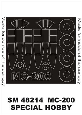 Przejdź do produktu MONTEX SM48214 - 1:48 Macchi C.200