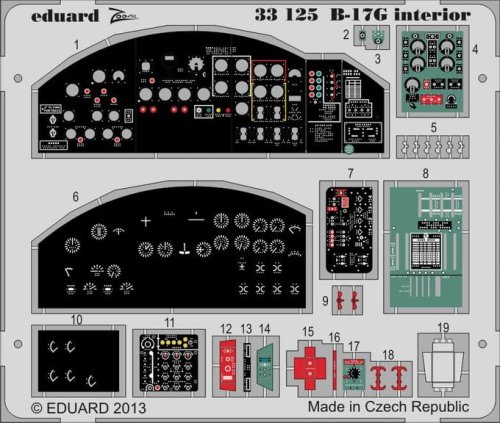 Przejdź do produktu EDUARD 33125 - 1:32 B-17G interior S.A.