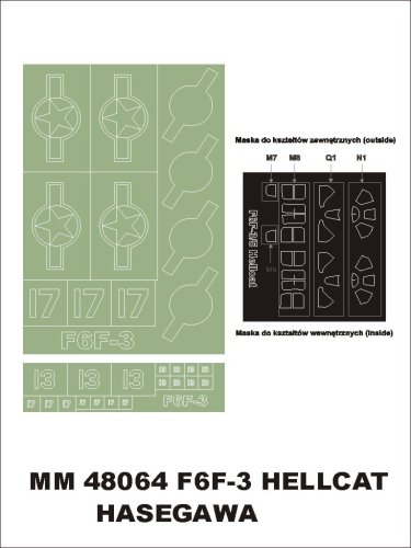Przejdź do produktu MONTEX MM48064 - 1:48 F6F-3 Hellcat