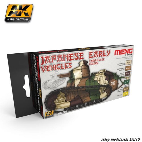 Przejdź do produktu MENG MODEL MC809 - Japanese Early Vehicles Camouflage Colors