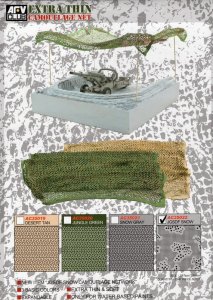 AFV CLUB AC 35022 - 1:35 Camouflage net - JGSF Snow