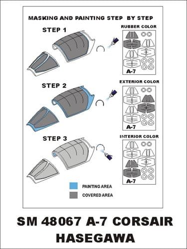 Przejdź do produktu MONTEX SM48067 - 1:48 A-7 Corsair