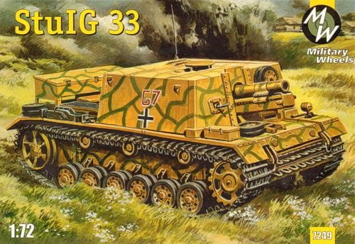 Przejdź do produktu MILITARY WHEELS 7249 - 1:72 StuIG 33 German self-propelled gun