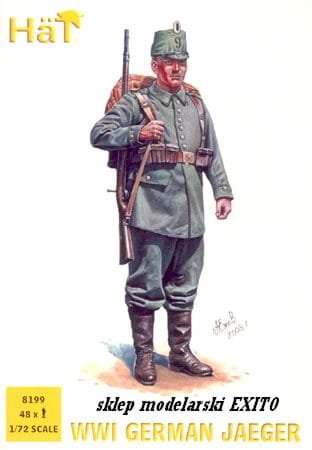 Przejdź do produktu HAT 8199 - 1:72 WWI German Jaeger