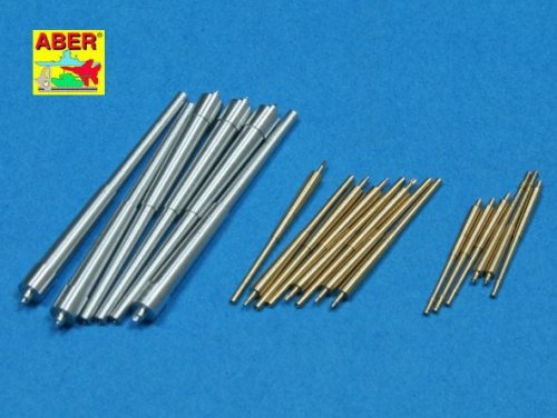 Przejdź do produktu ABER 1:350L-44  - 1:350 Set of Barrels for Admiral Graf Spee class battleships 280mm x 6; 150mm x 8; 105mm x 6