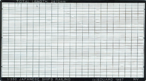 Przejdź do produktu EDUARD 99002 - 1:350 Japanese Ship Railing