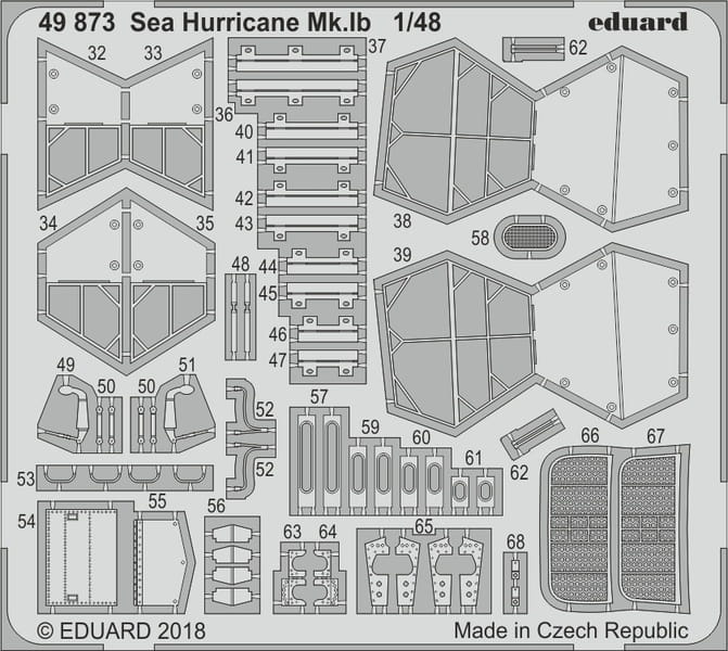 Przejdź do produktu EDUARD 49873 - 1:48 Sea Hurricane Mk.Ib