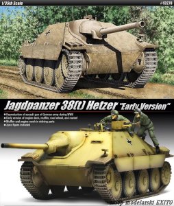 ACADEMY 13278 - 1:35 Jagdpanzer 38(t) Hetzer - Early Version