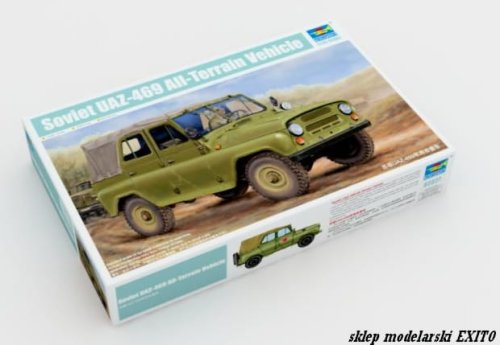 Przejdź do produktu TRUMPETER 02327 - 1:35 Soviet UAZ-469 All-Terrain Vehicle