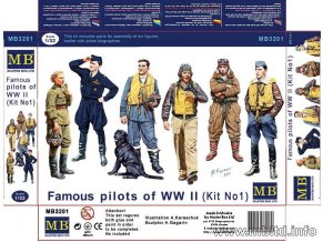 MASTER BOX 3201 - 1:32 WW II Aircraft Aces