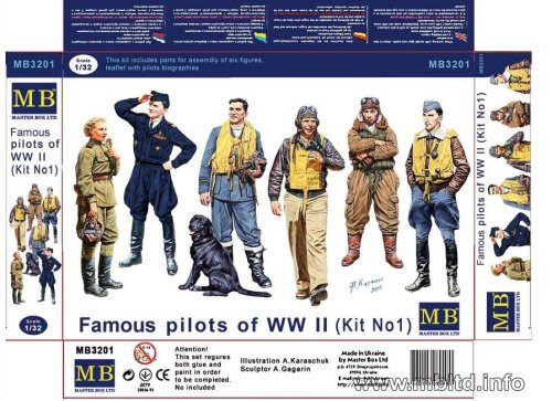 Przejdź do produktu MASTER BOX 3201 - 1:32 WW II Aircraft Aces