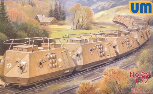 Przejdź do produktu UNIMODELS 261 - 1:72  Reconnaissance Armored Train Le.Sp