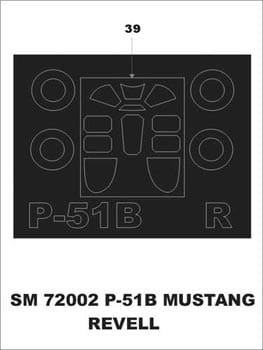 Przejdź do produktu MONTEX SM72002 - 1:72 P-51 B Mustang