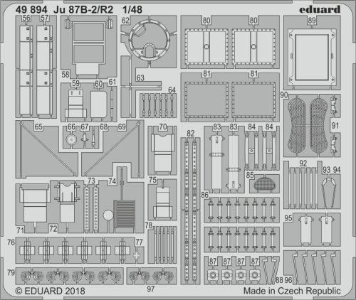 Przejdź do produktu EDUARD 49894 - 1:48 Ju 87B-2/R2