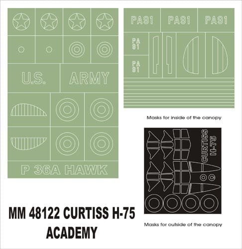 Przejdź do produktu MONTEX MM48122 - 1:48 Curtiss H-75