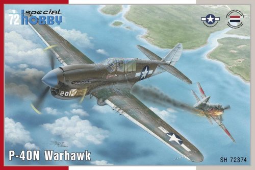 Przejdź do produktu SPECIAL HOBBY 72374 - 1:72 P-40N Warhawk