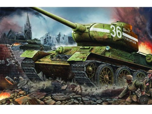 Przejdź do produktu TRUMPETER 00902 - 1:16 T-34/85 mod. 1944 Factory No. 183