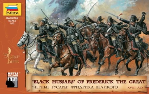 Przejdź do produktu ZVEZDA 8079 - 1:72 Black Hussars of Frederick II