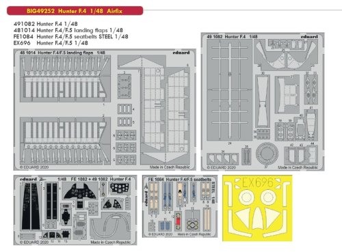 Przejdź do produktu EDUARD BIG49252 - 1:48 Hunter F.4