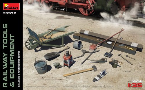 Przejdź do produktu MINIART 35572 - 1:35 Railway Tools & Equipment