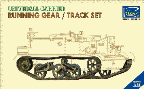 Przejdź do produktu RIICH MODELS RE30015 - 1:35 Universal Carrier Running Gear / Tracks Set