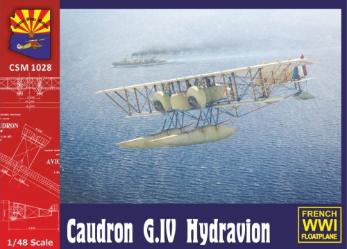 Przejdź do produktu COPPER STATE MODELS CSM 1028 - 1:48 Caudron G.IV Hydravion