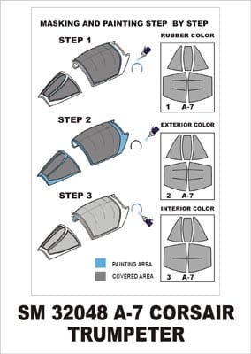 Przejdź do produktu MONTEX SM32048 - 1:32 A-7 Corsair