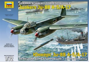 ZVEZDA 7284 - 1:72 Junkers Ju-88 A-5/A-17