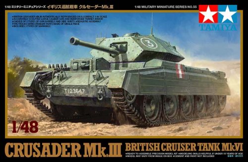 Przejdź do produktu TAMIYA 32555 - 1:48 Crusader III