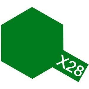 TAMIYA 81028 X-28 - Farba akrylowa Park Green 23 ml