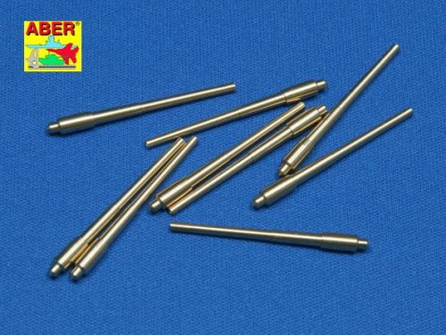 Przejdź do produktu ABER 1:350L-06  - 1:350 Set of 9pcs 406mm short barrels for US ships: North Carolina, Washington