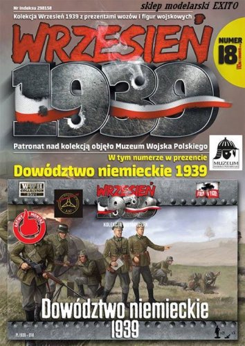 Przejdź do produktu FIRST TO FIGHT 018 -  Wrzesień 1939 - 1:72 Dowództwo niemieckie 1939  - Gazetka w zestawie z modelem