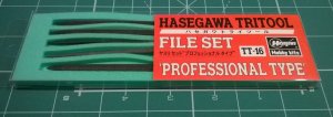 HASEGAWA TT16 - Zestaw profesjonalnych pilników metalowych