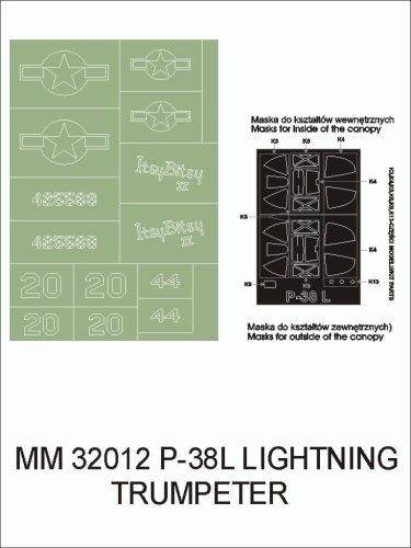 Przejdź do produktu MONTEX MM32012 - 1:32 P-38 L Lightning