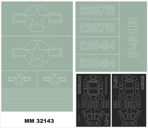 Przejdź do produktu MONTEX MM32143 - 1:32 P-61 Black Widow