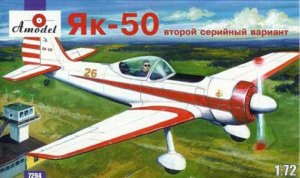 AMODEL 7294 - 1:72 Yakovlev Yak-50 2nd serial variant