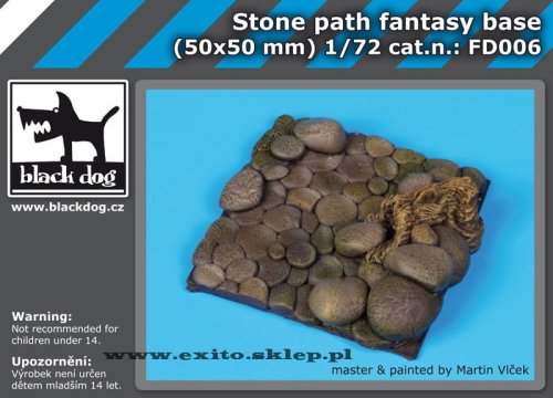 Przejdź do produktu BLACK DOG FD006 - Stone path fantasy base 50x50 mm