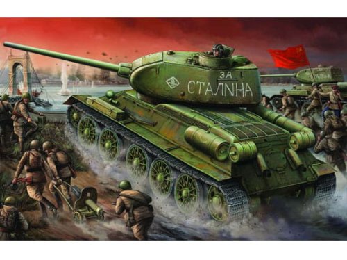 Przejdź do produktu TRUMPETER 00904 - 1:16 T-34/85 mod. 1944 Factory No. 174