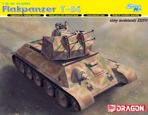 Przejdź do produktu DRAGON 6599 - 1:35 Flakpanzer T-34