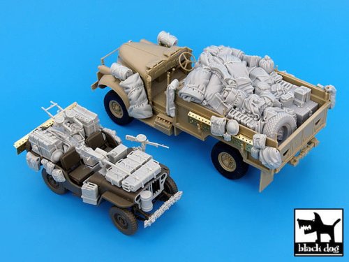 Przejdź do produktu BLACK DOG T35016 - 1:35 British SAS Jeep & Chevrolet north Africa 1942