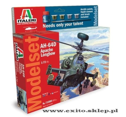 Przejdź do produktu ITALERI 71080 - 1:72 AH-64D Apache Longbow