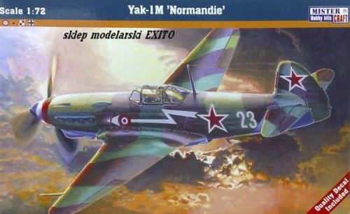 Przejdź do produktu MISTERCRAFT B19 - 1:72 Yakovlev Yak-1 M Normandie