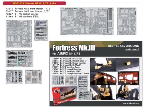 Przejdź do produktu EDUARD BIG72133 - 1:72 Fortress Mk.III