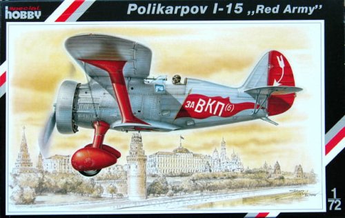 Przejdź do produktu SPECIAL HOBBY 72085 - 1:72 Polikarpow I-15 Red Army