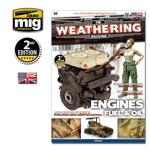 Przejdź do produktu AMMO MIG 4503 - The Weathering Magazine - Engines Fuel & Oil (English Version)