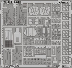 EDUARD 73433 - 1:72 F-51D S.A.